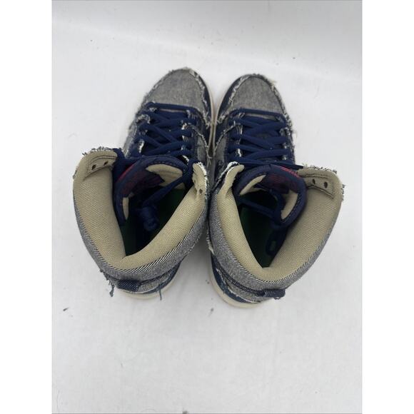 Size 10 - Reese Forbes x Nike SB Dunk High Denim - Picture 3 of 7
